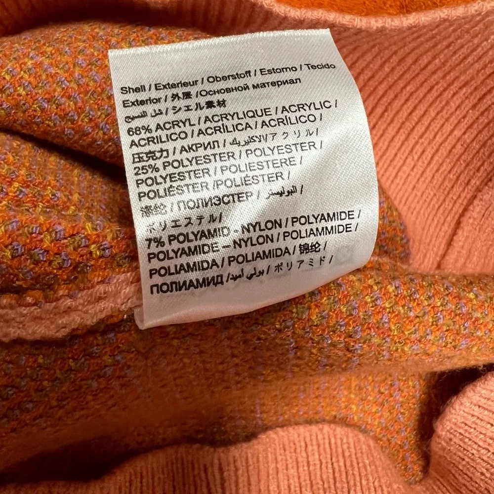 Anthropologie Farm Rio Sunset  Striped Long Sleeve Dress - Picture 6 of 7